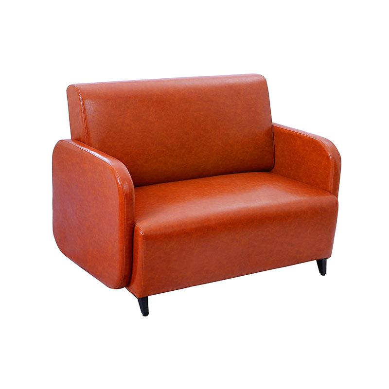 HZ7020 Bancă de așteptare de salon roșu maro