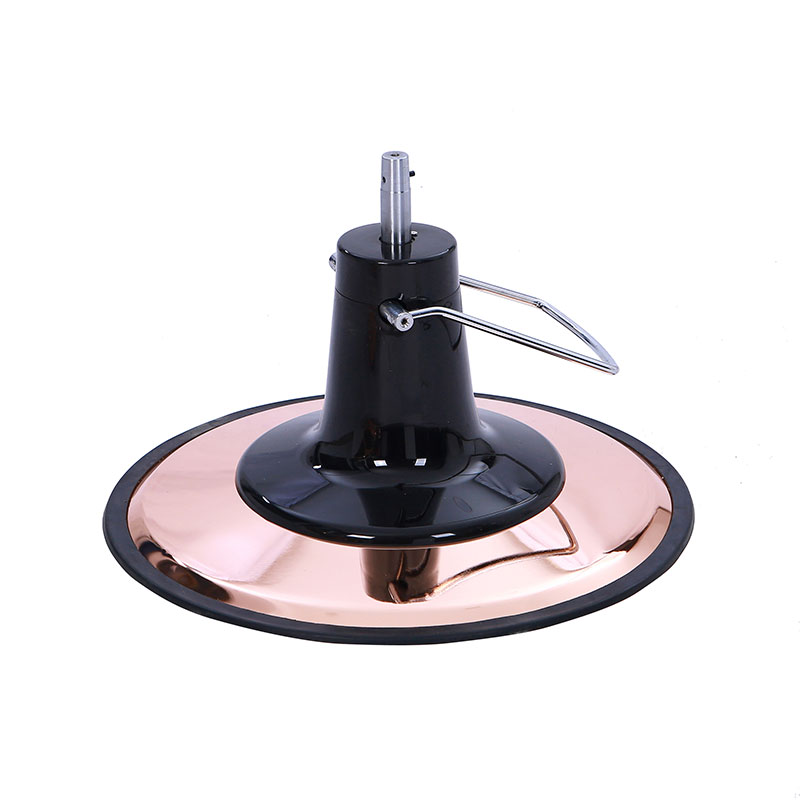 HZ22PB Pompă hidraulică pentru scaun de frizer vintage cu bază din aur roz