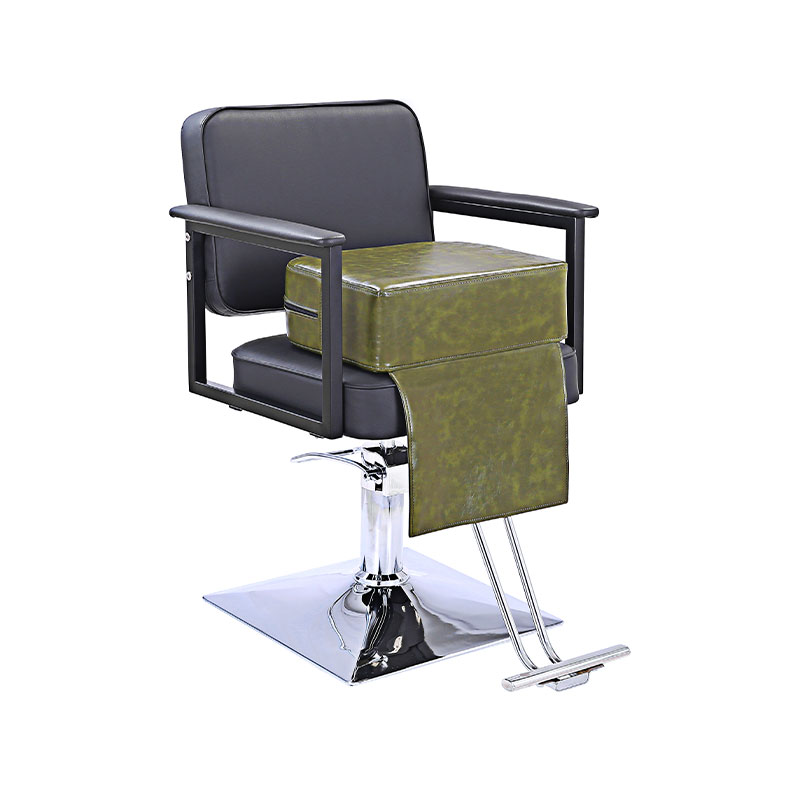 HZ8101BR / HZ8101GR / HZ8101 Pernă din piele pentru copii scaun supradimensionat pentru salon de frizerie