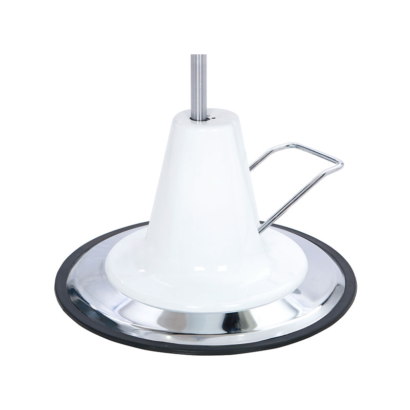 HZ25 Pompă hidraulică pentru scaun de frizerie vintage cu bază placată cu argint