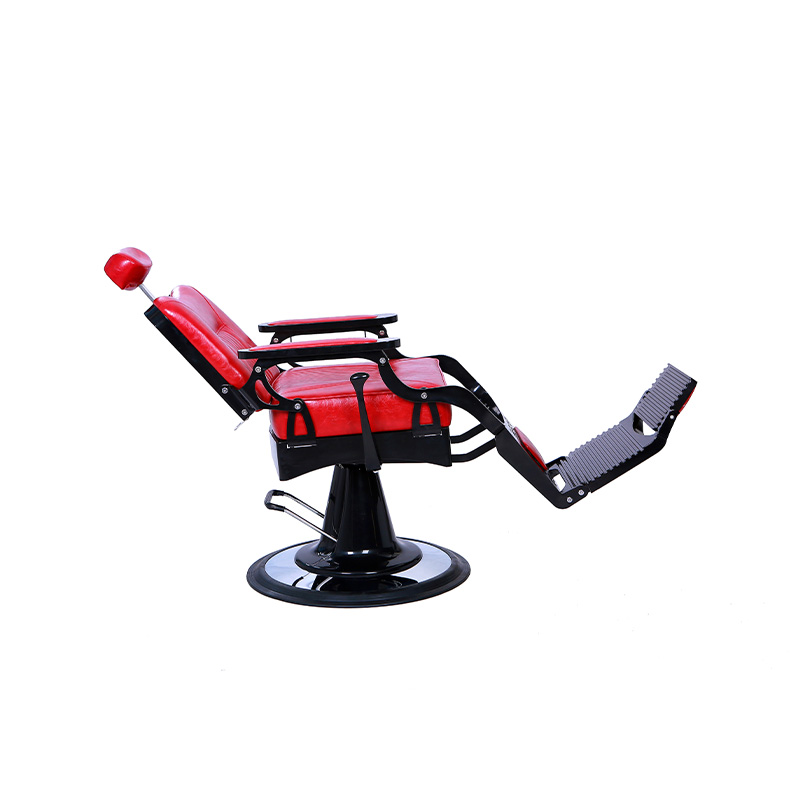 HZ8754RD Scaune de salon roșii în stil vintage