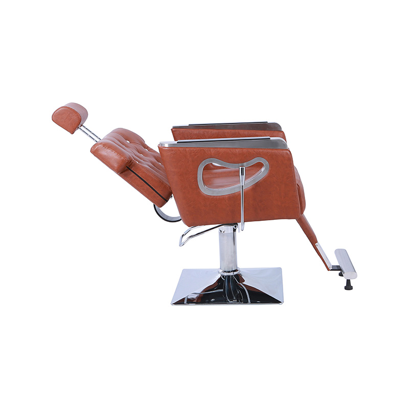 HZ87111GY / HZ87111WT / HZ87111PK / HZ87111BR / HZ87111 Scaun de salon rabatabil rezistent, scaun de coafat vintage pentru coafor