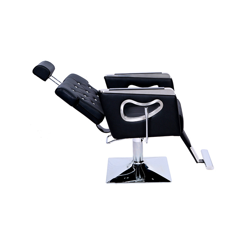 HZ87111GY / HZ87111WT / HZ87111PK / HZ87111BR / HZ87111 Scaun de salon rabatabil rezistent, scaun de coafat vintage pentru coafor