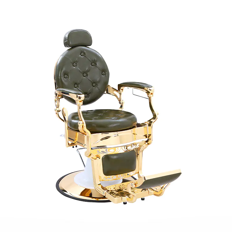 HZ8799ABK / HZ8799AGR / HZ8799WG / HZ8799RG scaun de frizer pentru bărbați cu cap ulei scaun de coafură