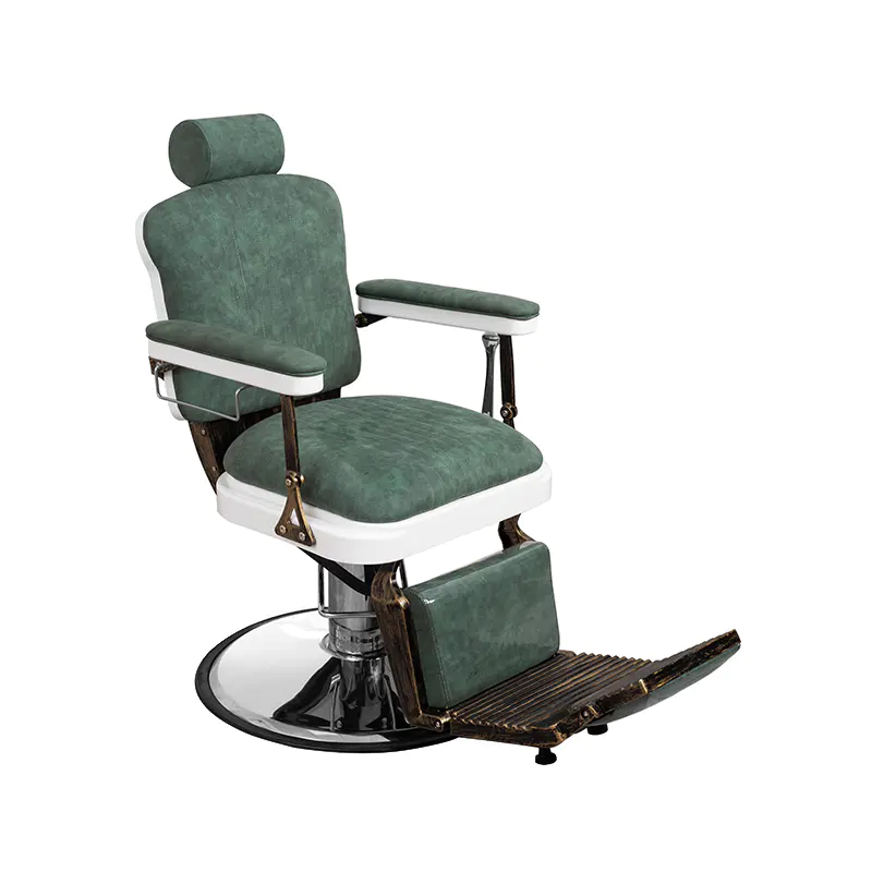 HZ8753BK / HZ8753GR / HZ8753RD Scaun de frizerie Lincoln vintage negru