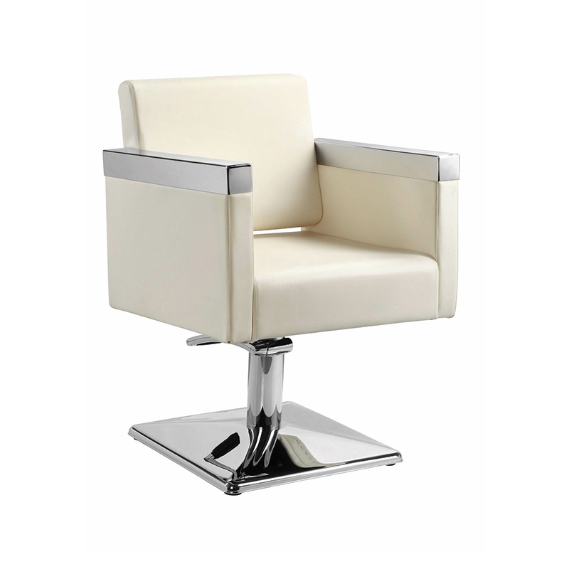 HZ8823 Scaun de salon în formă de piele bej