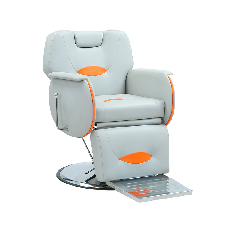 HZ87128 Scaune de salon rabatabile de mare capacitate albastru smog