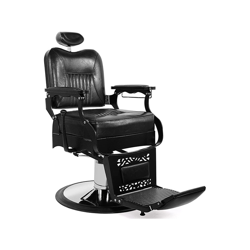 HZ8754 Scaune de salon negre în stil vintage