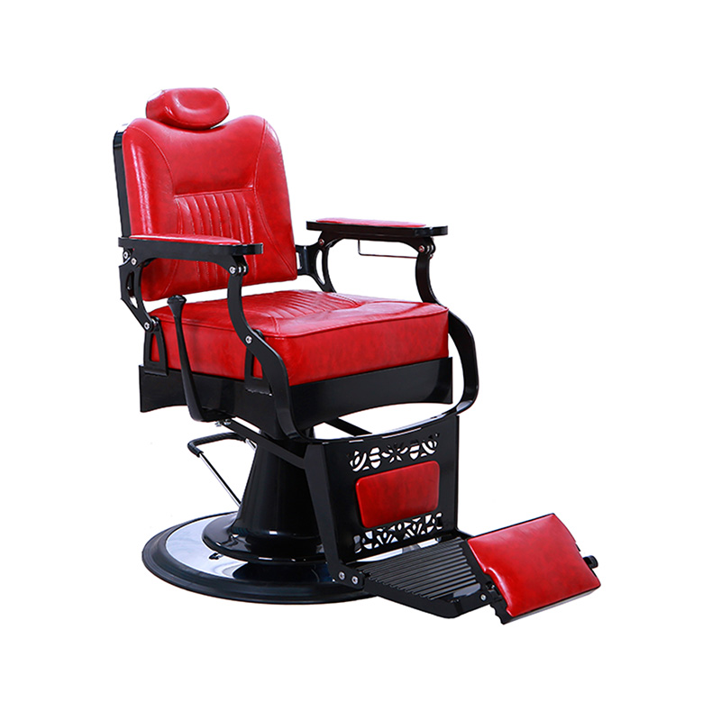 HZ8754RD Scaune de salon roșii în stil vintage