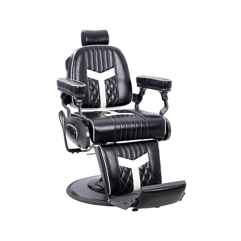 HZ8775 Scaun de frizer de epocă, scaun cu cap de ulei pentru bărbați, salon de caractere