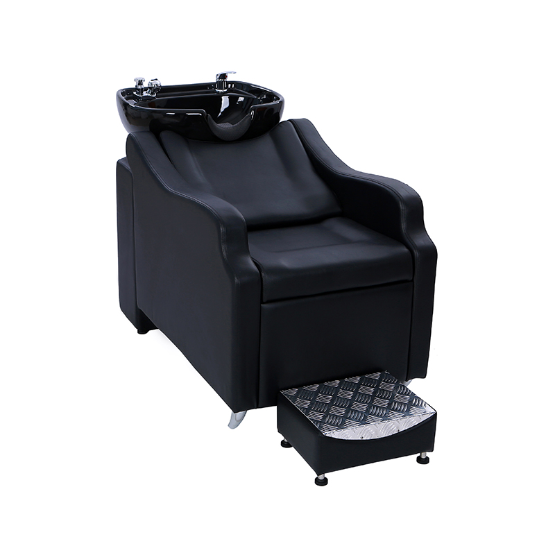 HZ9077-1 / HZ9077B Set bol și scaun cu șampon de salon pentru coafor